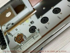 McINTOSH MC240 TYPE-B AMPLIFIER SUPER MIRROR POLISHED & CHROME PLATED CHASSIS –