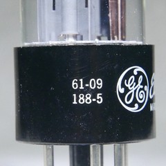NOS/NIB GE GZ34/5AR4 O-Getter Rectifier Vacuum Tube Made in USA 1961