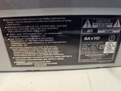 SANYO DVW-7200 VHS/DVD VCR-DVD Combo 4-Head Hi-Fi Progressive Scan