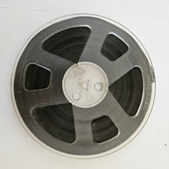 Unbranded 7 Inch Hard Plastic Reel Made in USA Tape Content Unknown