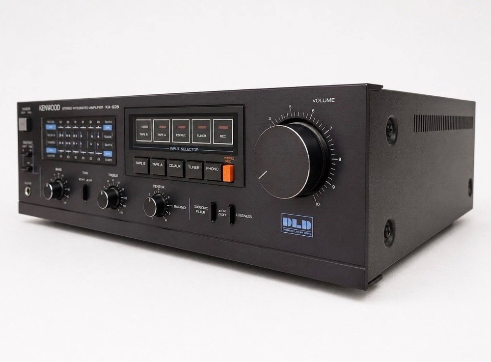 Kenwood KA-928 Integrated Amplifier Vintage Stereo Amp Dual Power Supply
