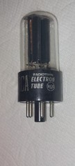 1x TV7B/U RTEST Factory NOS++ BAL. 1959 RCA 5Y3GT BLACKPLATES Lrg ‘D’ Gtr Tube