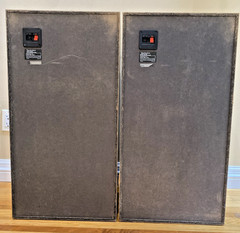 Set of Technics SB-2660 Stereo 3-way Speaker Systems 200 Watts with 12″ Woofers