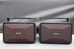 BOSE 101HI Outdoor Speaker Pair w/ Ceiling Mount Brackets High Impedance.s