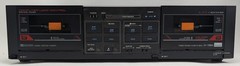 Sansui D-70BW Dual Cassette Deck High Speed Dubbing Dolby Noise Reduction