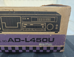 Aiwa AD-L450U Stereo Cassette Deck with Dolby System In Original Box Tested