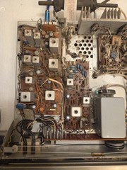 Vintage Fisher 800-T AM/FM Stereo Receiver 800T Tested Working For Parts Repair