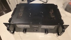 Vintage Cerwin Vega M-200 Amplifier w/ Vu Meters