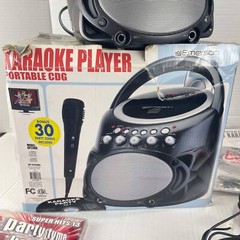 Vintage Emerson Karaoke Player Portable CDG Compact Disc Digital Audio Works