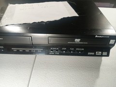 PANASONIC PV-D4745 4 Head Hi-Fi VHS DVD Combo VCR FOR PARTS OR REPAIRS