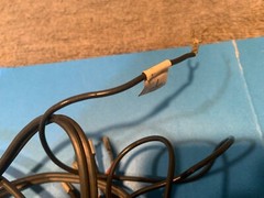 Dual 1246 Vintage Stereo Turntable Parting Out – RCA Ground Wire Assembly