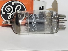 General Electric 12AX7 Vacuum Tube Ex. Made in Usa