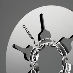 Studevox 10.5″ Edge Polished Silver Aluminium Tape Reel For Reel Tape Recorders