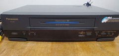 Panasonic Omnivision Blue Line VCR Plus Player Recorder PV-4652 No Remote Tested