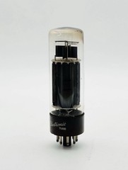 Vintage GE General Electric 6CA7 EL34 Vacuum Electron Tube BROWN BASE i7