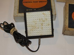 4 UNUSED CALRAD CONTROL FOOT SWITCHES! NC/PRESS OFF! 6′ CORD! NOS! MADE IN JAPAN