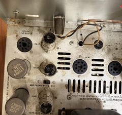 Bell Sound Mark 80 EL34 Tube PA Amplifier Microphone