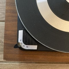 Vintage Dual 1009 SK Turntable 4 Speed Untested / Power On / No Top Cover