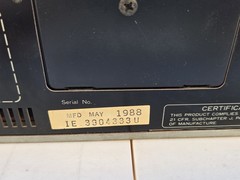 Pioneer CLD-3030 Single Side Play Laserdisc CD Video Player 1988 NO Remote