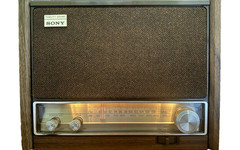 Vintage SONY ICF-9640W AM/FM Radio Tested Working