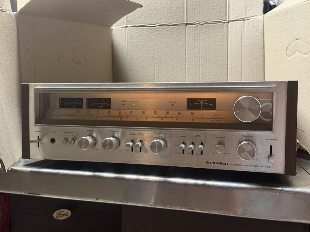 Vintage Pioneer SX-780 AM/FM Stereo Receiver BENCH TESTED WORKING GREAT