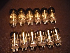 14pcs. 6N3P / 6Н3П ~ 6CC42, 2C51, 5670 Double triode NEW. ONE BATCH IX-1981