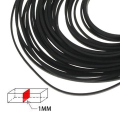 50Pcs Recorder Rubber Belts, Cassette Recorder Repair Rubber Belts 40-135 MM …