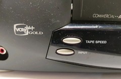 RCA VR704HF VCR Plus Gold VHS HQ Video Player Commercial Not Tested No Remote
