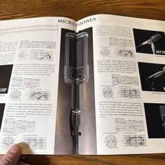 fostex RP technology professional transducers brochure Headphones Microphones