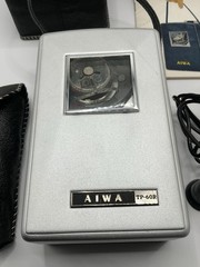 Aiwa TP-60R Tape Recorder – Vintage 1965 – Very Rare – WORKING – Read Desc