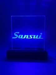 Sansui integrated Amplifier / Tube LED Sign