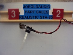 Realistic STA-80 Receiver Dial Pointer. New Lamps Installed. Parting Out STA-80