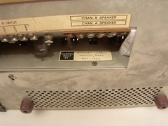 Knight KG-250 Integrated Stereo Tube Amplifier Tested Working 12AX7 6BM8 Nice