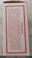 1920s Era RCA Radiotron UV201A Detector Amplifier Tube in the Box NOS G2U