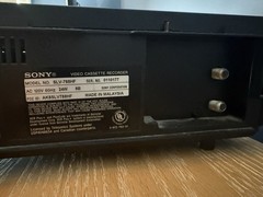 TESTED Sony SLV-788HF VCR + Remote