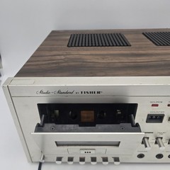Vintage Fisher CR-5120 ~ 3-heads Cassette Tape Player Recorder ~ PARTS/REPAIR