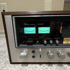 Sansui 9090DB Vintage AM/FM Stereo Receiver with Wood Case Cabinet