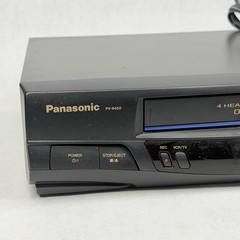 Panasonic PV-9450 Blue Line VCR 4 Head VHS Video Cassette Player No Remote WORKS