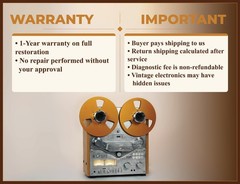 Vintage Audio Repair Service-Amplifier/Receiver…–Diagnostic-Fast turnaround