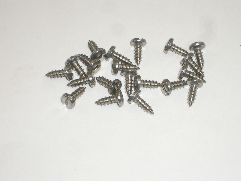 MC #6 3/8″ SLOTTED PAN HEAD SHEET METAL SCREW 20PC FOR HEATHKIT CASE #250-89