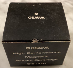 OSAWA OS-101 NEW CARTRIDGE AND NEW OSAWA OS-101 STYLUS WITH GUARD IN CASE + BOX;