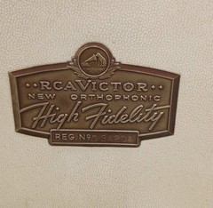 Vintage RCA Victor New Orthophonic High Fidelity Record Player Works