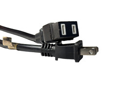 Reel to Reel Power Cord Commercial Grade Cable Replacement Teac Akai Pioneer 6′