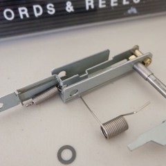 Akai GX-77 Reel to Reel – LEFT Pinch Roller Arm Assembly – Genuine Parts