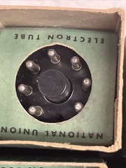 NU National Union Electron Tubes original Boxes various tube #s LOT #103