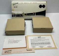 Vintage NOS Audiovox Hi-Comp HS-56 5″ Speaker Set