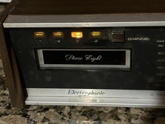 Vintage Morse Electrophonic 8-Track Am Fm Radio Stereo Receiver Wood Grain VIDEO