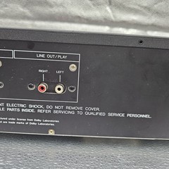 AIWA AD-M700U 3HEAD Metal Stereo Cassette Deck M700 Player Tested *See Video*