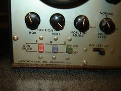 lectrotech model v-7 service grade instrument for servicing 3-gun CRT color tv’s