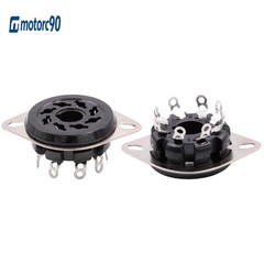 10PCS 8Pin Octal Vacuum Tube Socket For 6SN7 EL34 274B 6L6 KT88 Chassis MountFKE